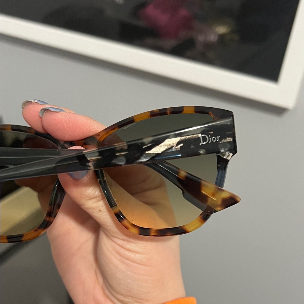Dior Brown Tortoise Sunglasses